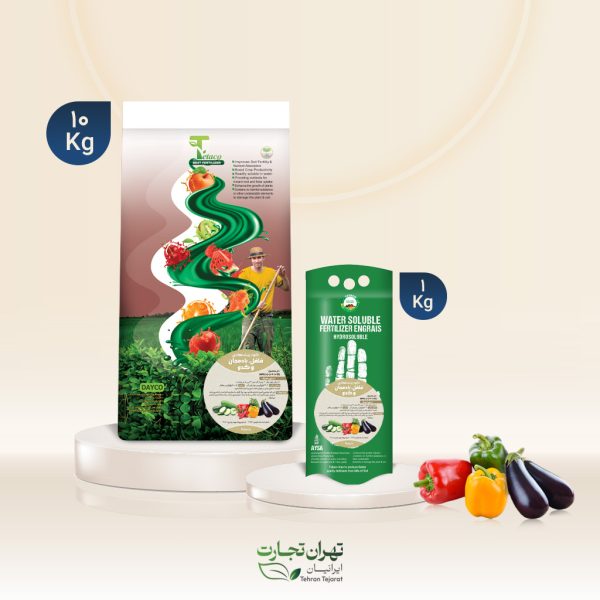 کود پیشنهادی فلفل، بادمجان و کدو